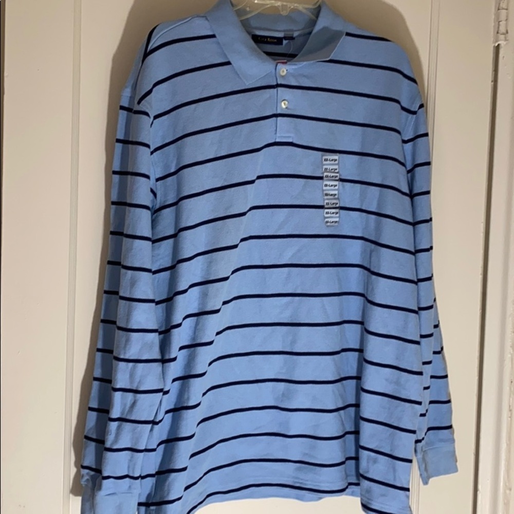 NWT Club room long sleeve polo shirt